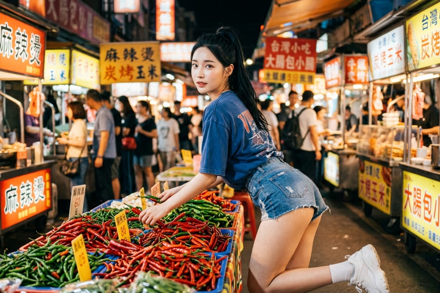 台灣夜市辣椒採購的特殊邏輯